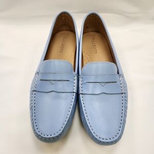 Talbots Horizon Blue Taylor Loafer Leather Women's Size 9.5M